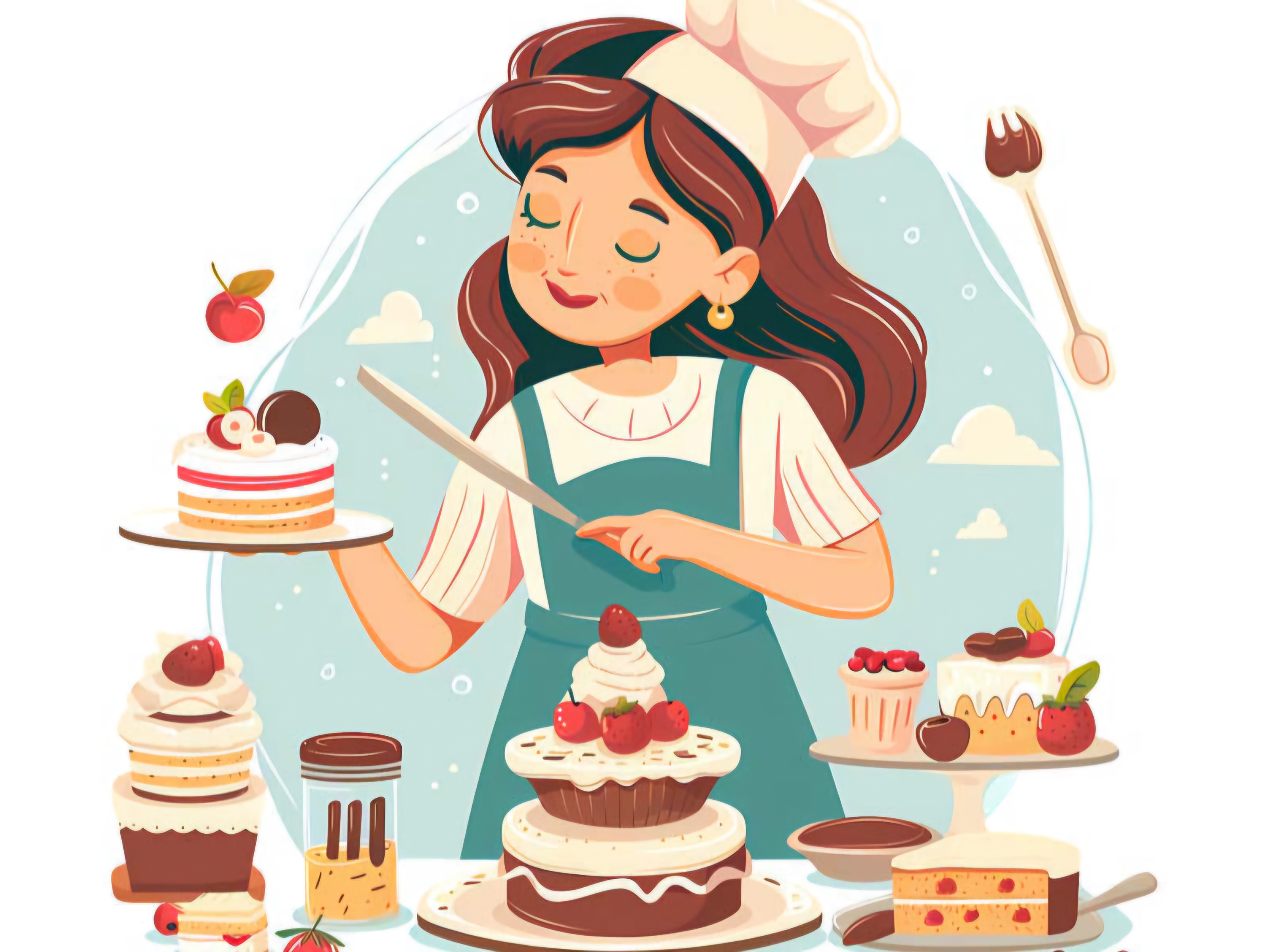 دنیای لوازم قنادی