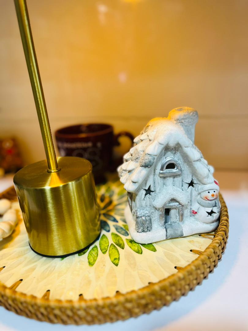 کلبه برفی  جنس سرامیک  وارداتی  ارتفاع ۱۲ کف۶در۹